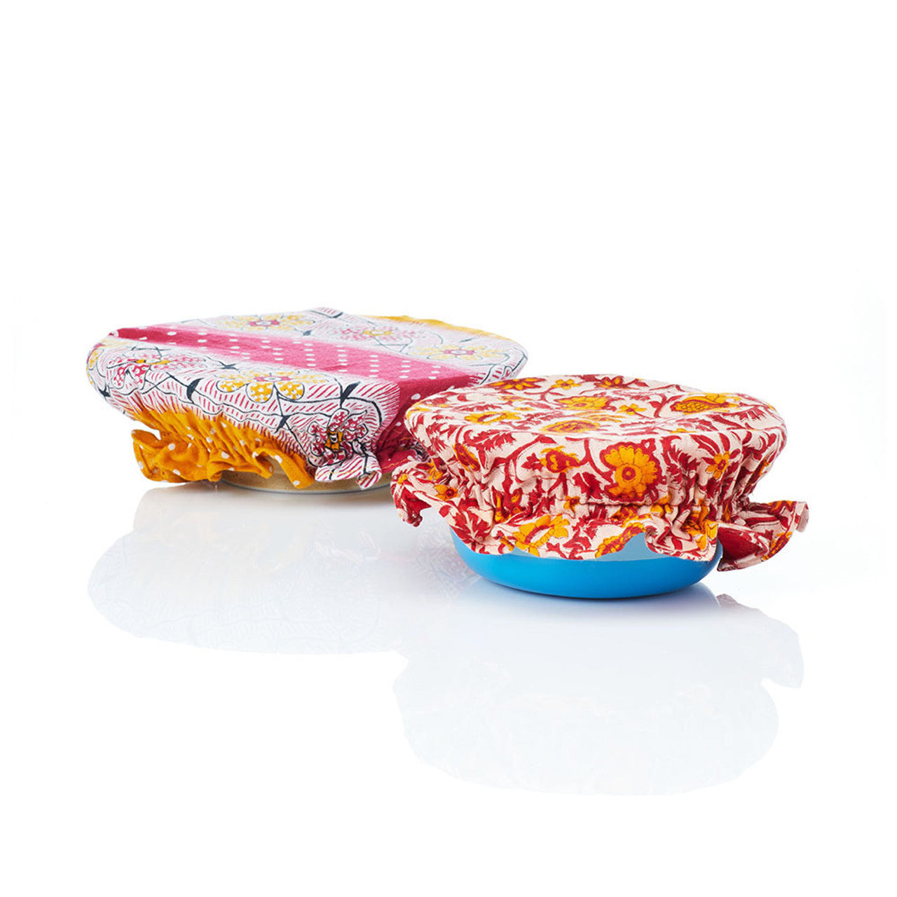 Reusable Sari Bowl Covers - Set of 2