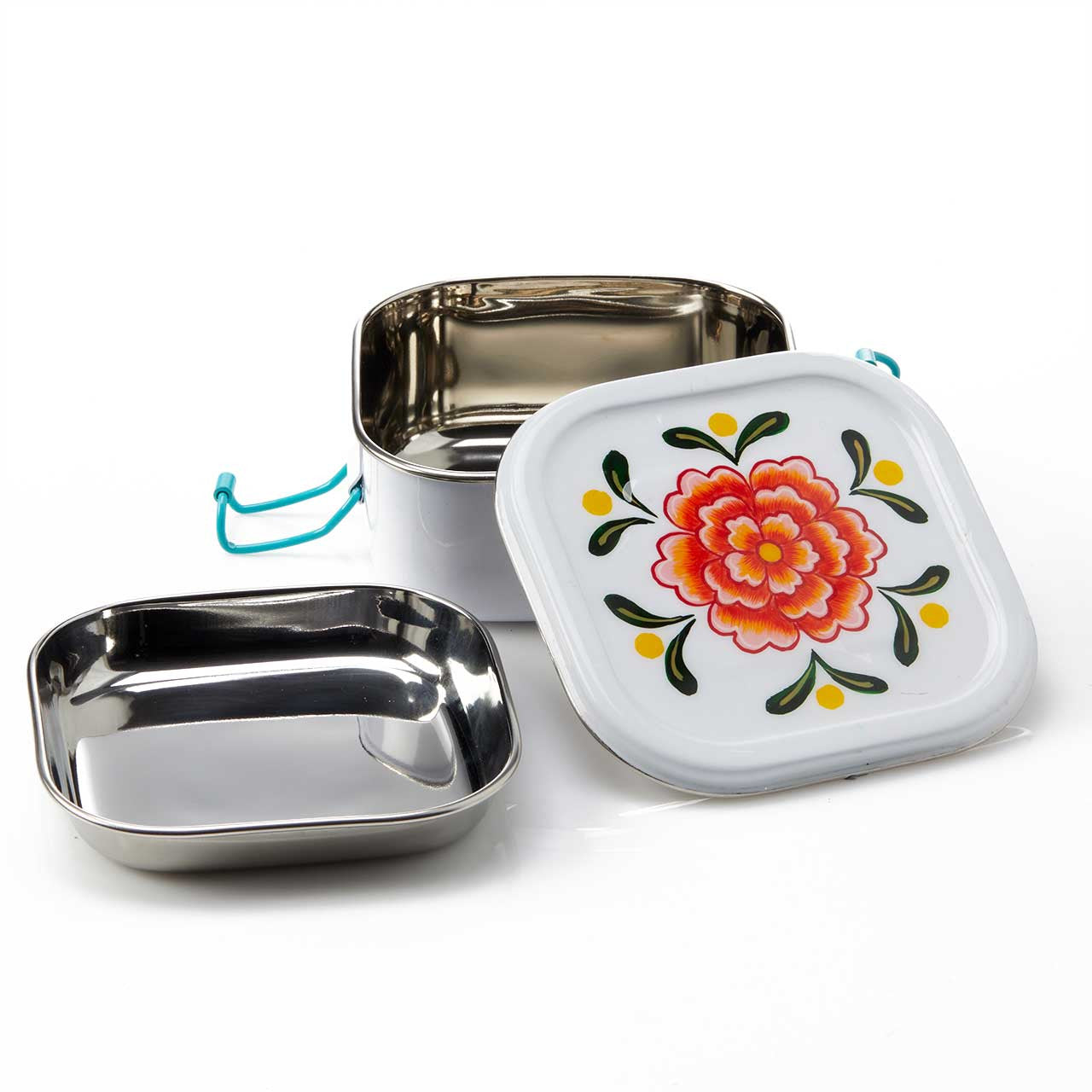 Bright Floral Bento Box