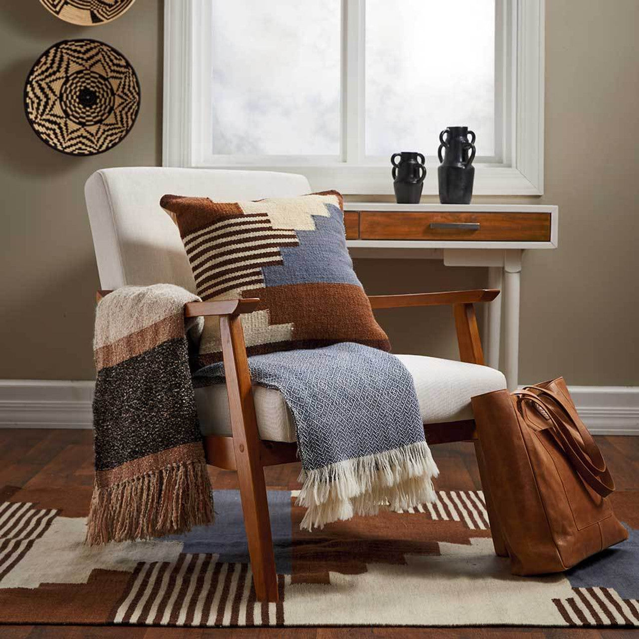 Amer Stepwell Wool Rug - 4'x6'